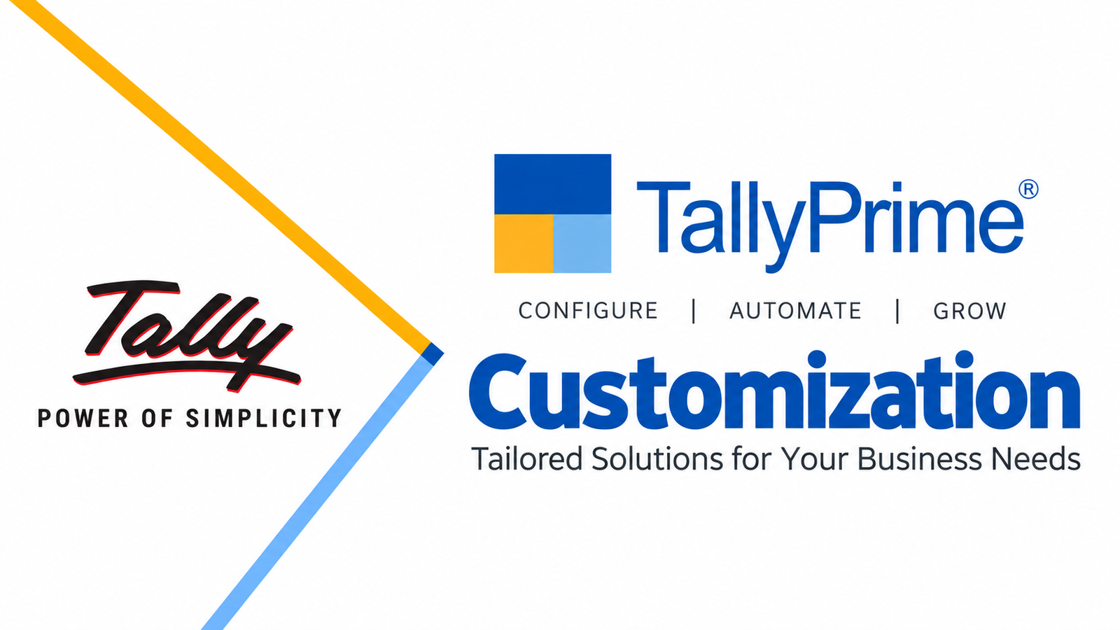 TallyPrime Customization